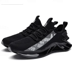 Men's High-Performance Athletic Sneakers in Vibrant Red – Lightweight, Breathable, and Durable Design for Running and Sports