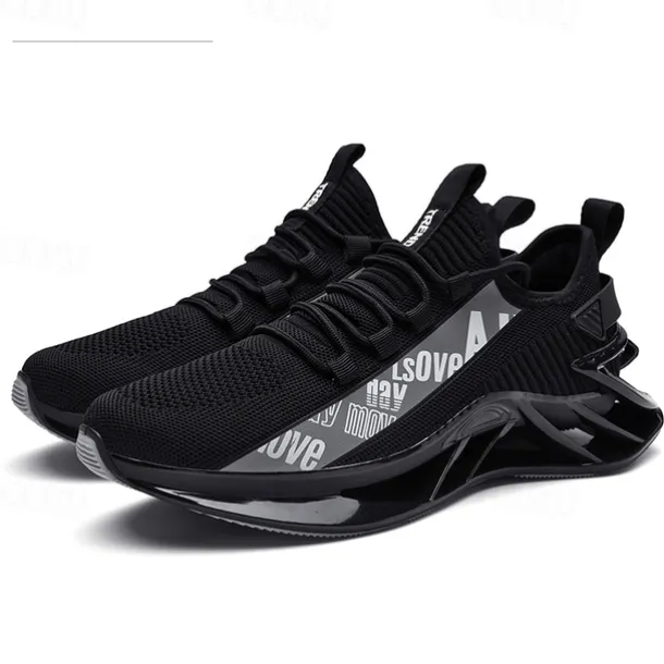 Men's High-Performance Athletic Sneakers in Vibrant Red – Lightweight, Breathable, and Durable Design for Running and Sports