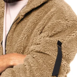 Men's Hiking Fleece Jacket Fleece Winter Outdoor Waterproof Warm Soft Comfortable Fleece Jackets Full Zip Camping / Hiking / Caving Traveling Winter Sports Dark Grey Black Dark Navy Khaki