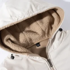 Men's Hiking Jacket Hiking Fleece Jacket Winter Outdoor Thermal Warm Fleece Lining Fleece Jackets Full Zip Climbing Camping / Hiking / Caving Traveling Black Light Grey Khaki Dark Blue