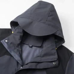 Men's Hiking Jacket Winter Outdoor Color Block Windproof Front Zipper Lightweight Jacket Full Zip Camping / Hiking / Caving Black Blue Beige Grey