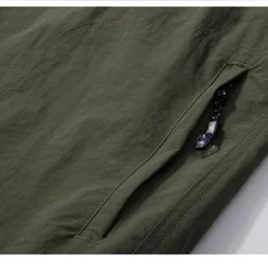 Men's Hiking Pants Trousers Convertible Pants / Zip Off Pants Solid Color Summer Outdoor Comfort Quick Dry Breathable Wear Resistance Bottoms Army Green Grey Khaki Black Hunting Fishing Climbing S M