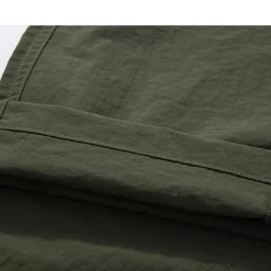 Men's Hiking Pants Trousers Convertible Pants / Zip Off Pants Solid Color Summer Outdoor Comfort Quick Dry Breathable Wear Resistance Bottoms Army Green Grey Khaki Black Hunting Fishing Climbing S M
