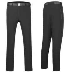 Men's Hiking Pants Trousers Solid Color Summer Outdoor Windproof Quick Dry Lightweight Breathable Bottoms Dark Gray Black Hunting Fishing Climbing S M L XL XXL / Wear Resistance