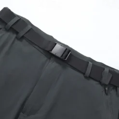 Men's Hiking Pants Trousers Solid Color Summer Outdoor Windproof Quick Dry Lightweight Breathable Bottoms Dark Gray Black Hunting Fishing Climbing S M L XL XXL / Wear Resistance