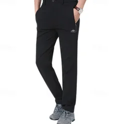 Men's Hiking Pants Trousers Solid Color Summer Outdoor Windproof Quick Dry Zipper Pocket Breathable Bottoms Army Green Grey Black Hunting Fishing Climbing M L XL XXL XXXL / Wear Resistance