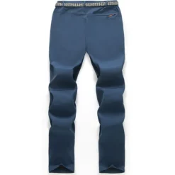 Men's Hiking Pants Trousers Summer Outdoor Windproof Breathable Water Resistant Quick Dry Bottoms Zipper Pocket Elastic Waist Black Army Green Hunting Fishing Climbing S M L XL XXL / Lightweight