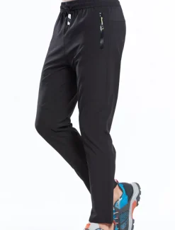 Men's Hiking Pants Trousers Summer Outdoor Comfort Multi-Pockets Quick Dry Lightweight Spandex Elastane Elastic Waistband Drawstring Zipper Pocket Pants / Trousers Bottoms Army Green Grey Khaki Black