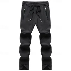 Men's Hiking Pants Trousers Solid Color Summer Outdoor Comfort Multi-Pockets Quick Dry Zipper Pocket Pants / Trousers Army Green Grey Black Dark Blue Hunting Fishing Climbing M L XL XXL XXXL