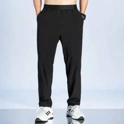 Men's Hiking Shorts Summer Outdoor Breathable Quick Dry Zipper Pocket Lightweight Capri Pants Bottoms Drawstring Elastic Waist Army green seven Khaki Seven Fishing Climbing Beach M L XL 2XL 3XL