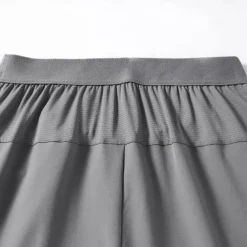 Men's Hiking Shorts Summer Outdoor Breathable Quick Dry Zipper Pocket Lightweight Capri Pants Bottoms Drawstring Elastic Waist Army green seven Khaki Seven Fishing Climbing Beach M L XL 2XL 3XL