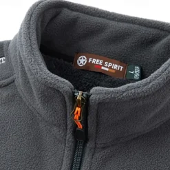 Men's Hiking Vest Hiking Fleece Vest Sleeveless Top Outdoor Thermal Warm Fleece Lining Winter Zipper Pocket Polyester Black Army Green Royal Blue Camping / Hiking / Caving Traveling