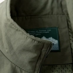 Men's Hiking Vest Hiking Fleece Vest Sleeveless Vest Outdoor Comfortable Breathable Pocket Polyester Black Army Green Khaki Hunting Fishing Climbing