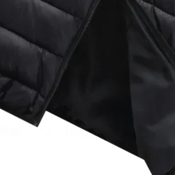 Men's Hiking Vest Padded Hiking Vest Quilted Puffer Vest Sleeveless Vest Outdoor Thermal Warm Breathable Comfortable Winter Pocket Polyester Red Navy Blue Orange Hunting Fishing Climbing