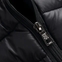 Men's Hiking Vest Padded Hiking Vest Quilted Puffer Vest Sleeveless Vest Outdoor Thermal Warm Breathable Comfortable Winter Pocket Polyester Red Navy Blue Orange Hunting Fishing Climbing