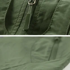 Men's Hiking Vest Sleeveless Vest Outdoor Comfortable Winter Multiple Pockets Polyester Black Army Green Red Hunting Fishing Climbing