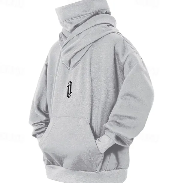 Men's Hoodie Apricot Wine Brown Light Grey Hooded Plain Pocket Sports & Outdoor Daily Holiday Streetwear Basic Casual Spring & Fall Clothing Apparel Hoodies Sweatshirts