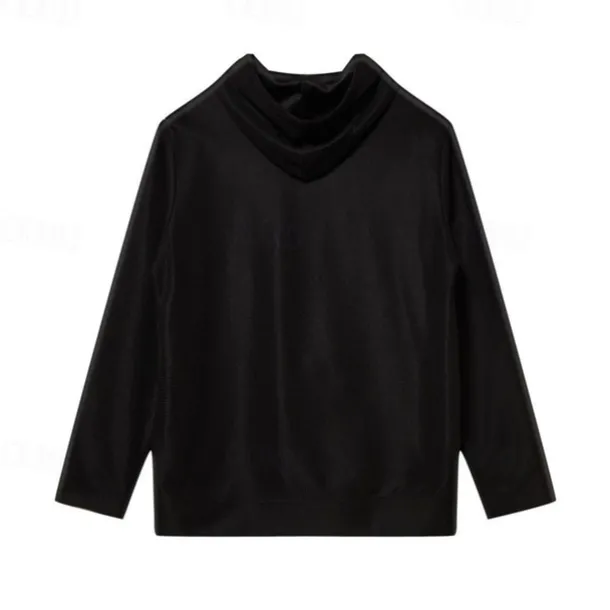 Men's Hoodie Black Army Green Red Khaki Hooded Plain Ribbed Front Pocket Textured Sports & Outdoor Daily Holiday Streetwear Basic Casual Spring & Fall Clothing Apparel Hoodies Sweatshirts Long