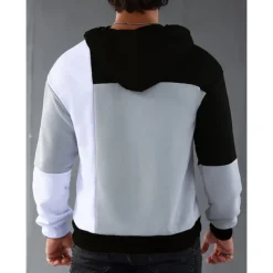 Men's Hoodie Black Pink Army Green Blue Hooded Color Block Pocket Sports & Outdoor Daily Holiday Streetwear Cool Casual Spring & Fall Clothing Apparel Hoodies Sweatshirts