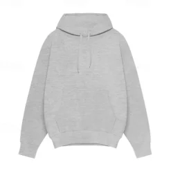 Men's Hoodie Black White Pink Light Grey Dark Gray Hooded Plain Pocket Sports & Outdoor Daily Holiday Streetwear Basic Casual Spring & Fall Clothing Apparel Hoodies Sweatshirts