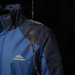 Men's Hoodie Jacket Hiking Softshell Jacket Hiking Windbreaker Outdoor Patchwork Waterproof Windproof Quick Dry Lightweight Jacket Top Full Length Visible Zipper Hunting Fishing Climbing Black Army