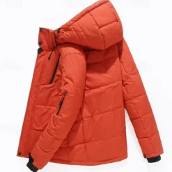 Men's Hoodie Jacket Hiking Fleece Jacket Winter Outdoor Windproof Warm Soft Comfortable Fleece Jackets Full Zip Camping / Hiking / Caving Traveling Winter Sports Black Blue Orange Green Grey