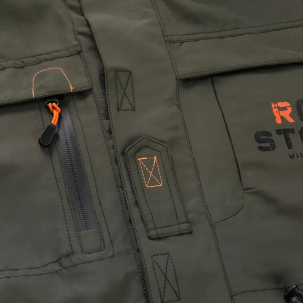 Men's Hoodie Jacket Waterproof Hiking Jacket Rain Jacket Winter Outdoor Thermal Warm Waterproof Windproof Multi-Pockets Outerwear Raincoat Coat Fishing Climbing Beach Black khaki Army Green