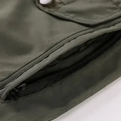 Men's Hoodie Jacket Waterproof Hiking Jacket Rain Jacket Winter Outdoor Thermal Warm Waterproof Windproof Multi-Pockets Outerwear Raincoat Coat Fishing Climbing Beach Black khaki Army Green