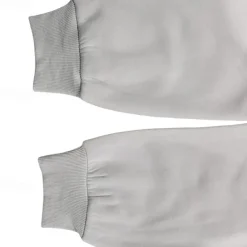 Men's Hoodie Tracksuit Full Zip Hoodie Sweatsuit Black Navy Blue Khaki Gray Hooded Plain Pocket Drawstring 2 Piece Sports & Outdoor Daily Holiday Streetwear Basic Casual Fall & Winter Clothing Apparel