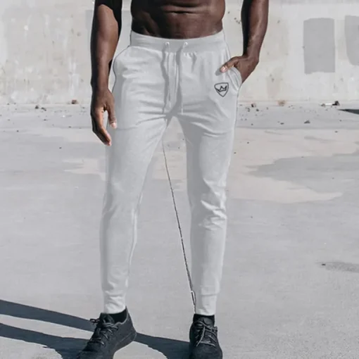 Men's Joggers Athletic Pants GYM Pants Pocket Drawstring Elastic Waistband Pants / Trousers Outdoor Sports & Outdoor Athletic Breathable Soft Running Workout Walking Tailored Fit Sportswear Activewear