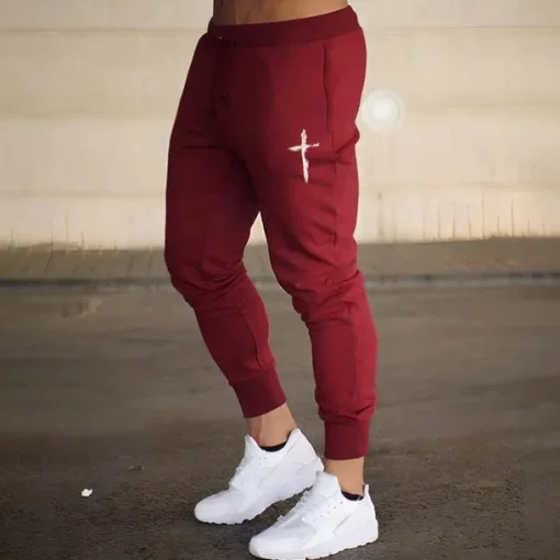 Men's Joggers Sweatpants Athletic Pants GYM Pants Pocket Drawstring Elastic Waistband Pants / Trousers Outdoor Sports & Outdoor Athletic Fall Breathable Soft Marathon Running Workout Tailored Fit
