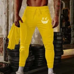 Men's Joggers Sweatpants Athletic Pants GYM Pants Pocket Drawstring Elastic Waistband Pants / Trousers Outdoor Sports & Outdoor Athletic Fall Breathable Soft Marathon Running Workout Tailored Fit