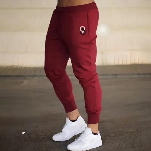 Men's Joggers Sweatpants Athletic Pants GYM Pants Pocket Drawstring Elastic Waistband Pants / Trousers Outdoor Sports & Outdoor Athletic Fall Breathable Soft Marathon Running Workout Tailored Fit