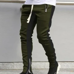 Men's Joggers Sweatpants Running Pants Athletic Pants GYM Pants Drawstring Zipper Pocket Pants / Trousers Outdoor Sports & Outdoor Athletic Quick Dry Lightweight Soft Marathon Workout Walking