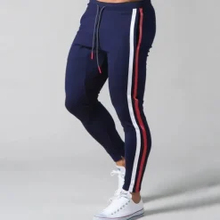 Men's Joggers Sweatpants Running Pants Athletic Pants GYM Pants Pocket Drawstring Pants / Trousers Outdoor Sports & Outdoor Athletic Quick Dry Lightweight Soft Marathon Running Workout Tailored Fit