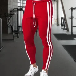 Men's Joggers Sweatpants Running Pants Athletic Pants GYM Pants Pocket Drawstring Pants / Trousers Outdoor Sports & Outdoor Athletic Quick Dry Lightweight Soft Marathon Running Workout Tailored Fit