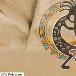 Men's Kokopelli Board Shorts Swim Shorts Swim Trunks Mid Waist Hawaiian Ethnic Casual Holiday Beach Drawstring with Mesh lining Elastic Waist Designer Clothing Apparel