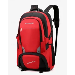 Men's Large Capacity School and Travel Backpack – 55L Water-Resistant Multi-Compartment Bag for High School, College, Hiking, or Commuting