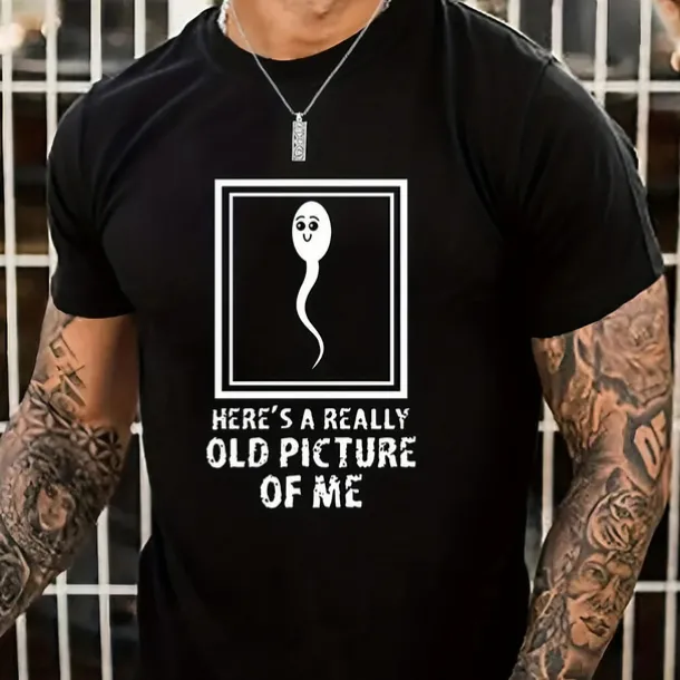 Men's Letter Graphic Prints T Shirt Graphic Tee Polyester Short Sleeve Graphic Shirt Black White Blue Comfortable Tee Outdoor Street Fashion Designer Clothing