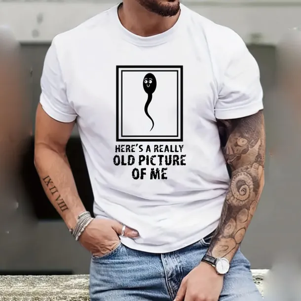 Men's Letter Graphic Prints T Shirt Graphic Tee Polyester Short Sleeve Graphic Shirt Black White Blue Comfortable Tee Outdoor Street Fashion Designer Clothing