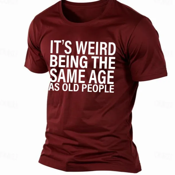 Men's Letter Graphic Prints T Shirt Graphic Tee Cotton Short Sleeve Graphic Shirt Black White Pink Comfortable Tee Outdoor Street Fashion Designer Clothing