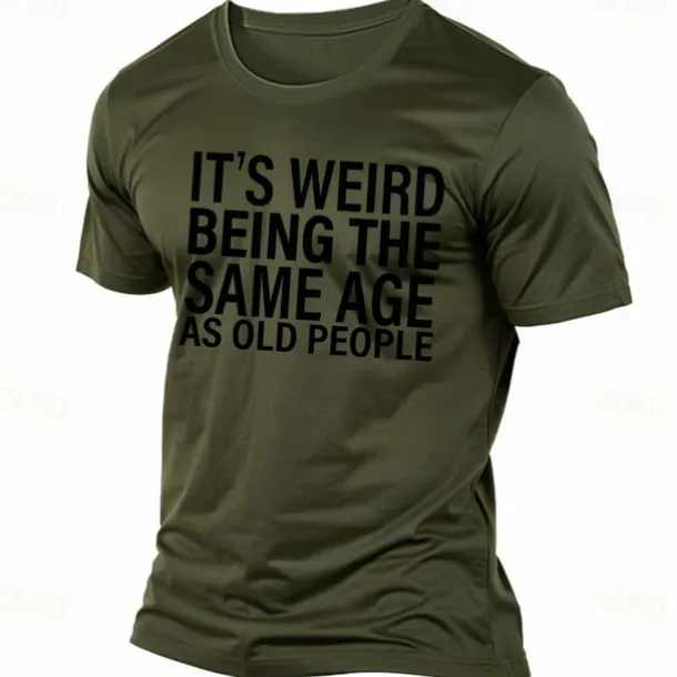 Men's Letter Graphic Prints T Shirt Graphic Tee Cotton Short Sleeve Graphic Shirt Black White Pink Comfortable Tee Outdoor Street Fashion Designer Clothing