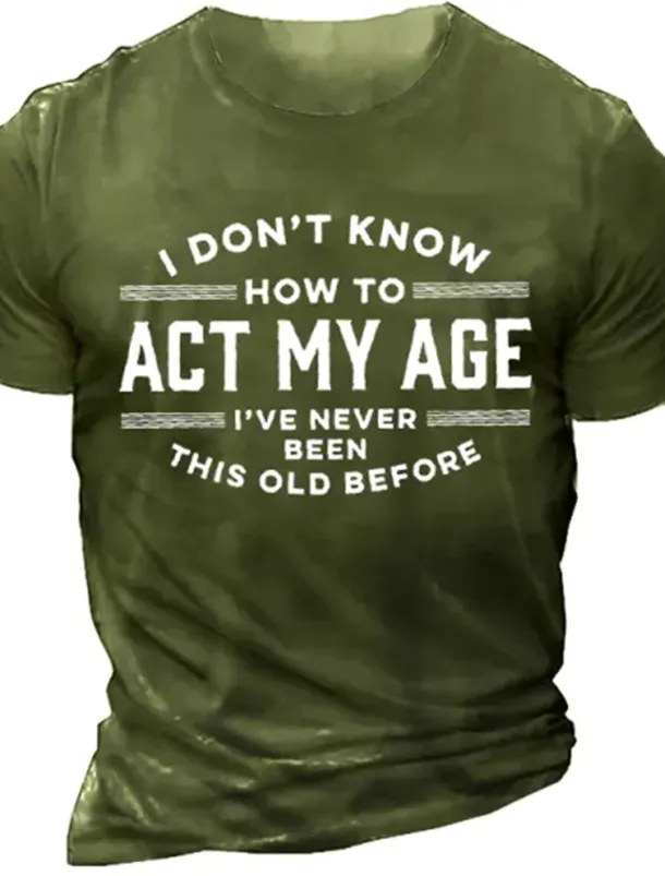 Men's Letter Graphic Prints T Shirt Graphic Tee Cotton Short Sleeves Graphic Shirt Black Navy Blue Green Comfortable Tee Vacation Street Fashion Designer Clothing