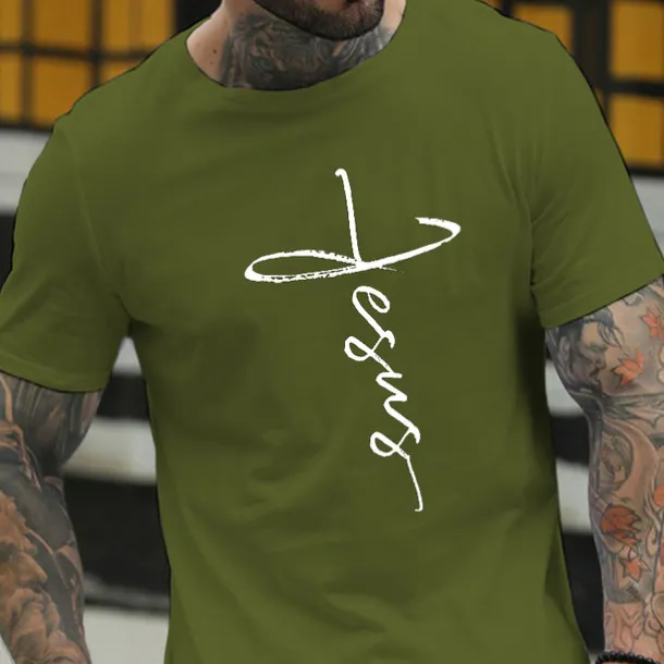 Men's Letter Letter Print T Shirt Casual Style Cotton Short Sleeve Graphic Shirt Wine Black White Comfortable Tee Vacation Casual Fashion Designer Clothing