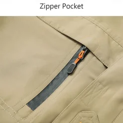 Men's Letter Printed Outdoor Jacket Coat Tactical Practical Casual Sports Outdoor Daily Wear Side Pockets Zip Front Adjustable Drawstring Hood Fall Winter Standing Collar Long Sleeve khaki Army Green