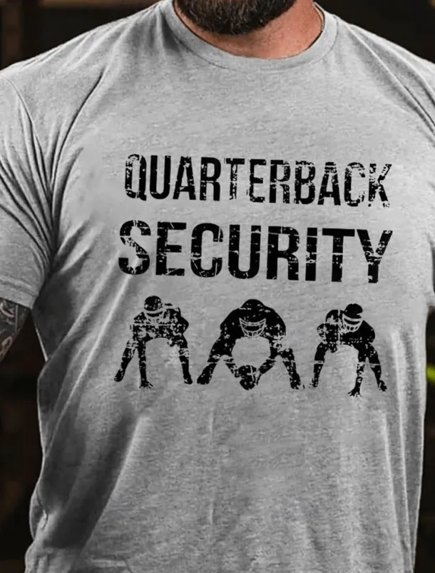 Men's Letter Printed Super Bowl American football T Shirt Tee Top 100% Cotton Short Sleeve Graphic Shirt Heather Gray Black White Comfortable Tee Vacation Street Fashion Designer Clothing