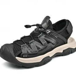 Men's Lightweight Breathable Hiking Sandals with Adjustable Straps and Durable Sole – Ideal for Outdoor Adventures
