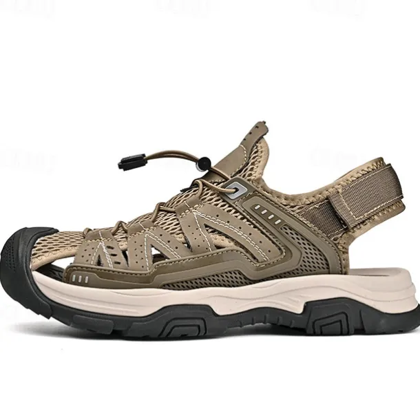 Men's Lightweight Breathable Hiking Sandals with Adjustable Straps and Durable Sole – Ideal for Outdoor Adventures