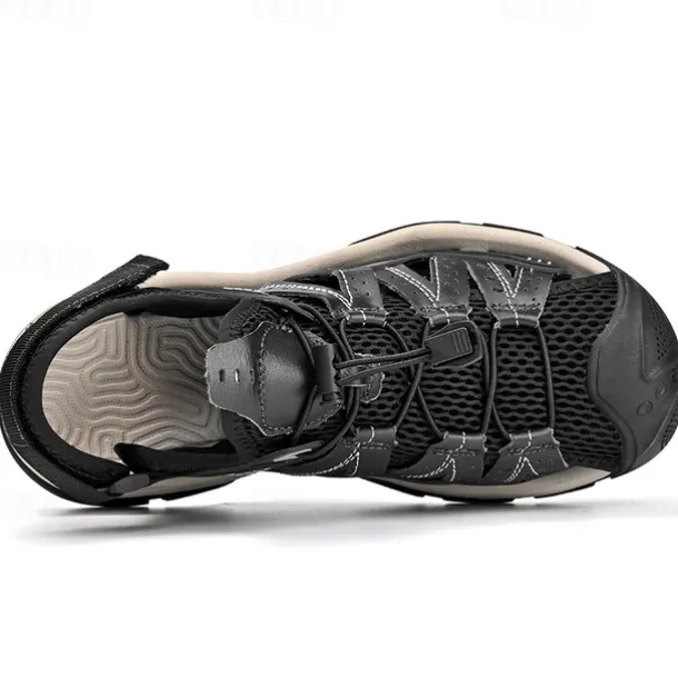 Men's Lightweight Breathable Hiking Sandals with Adjustable Straps and Durable Sole – Ideal for Outdoor Adventures