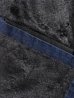 Men's Lightweight Jacket Jean Jacket Denim Jacket Formal Home Windbreaker Zipper Spring Fall Winter Solid Color Fashion Stand Collar Regular Black Blue Jacket